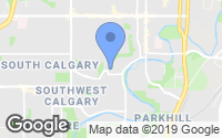 Map of Erlton, AB