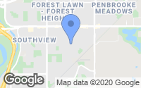 Map of Erlton, AB